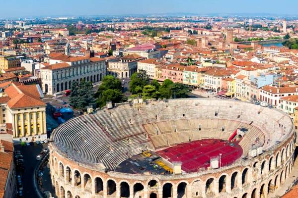 Arena di Verona Luftbild