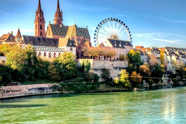 Blick auf Basel