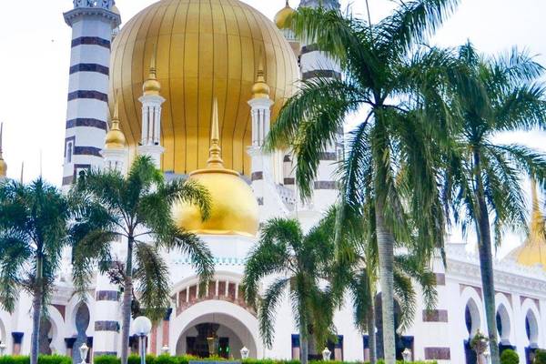 Ubudiah Moschee in Perak, Malaysia