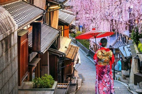 Historischer Stadtteil Higashiyama in Kyoto