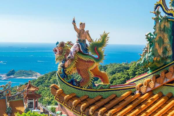 Taiwan, Taipeh Tempelanlage