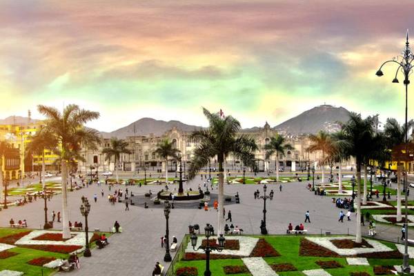 Plaza de Armas in Lima
