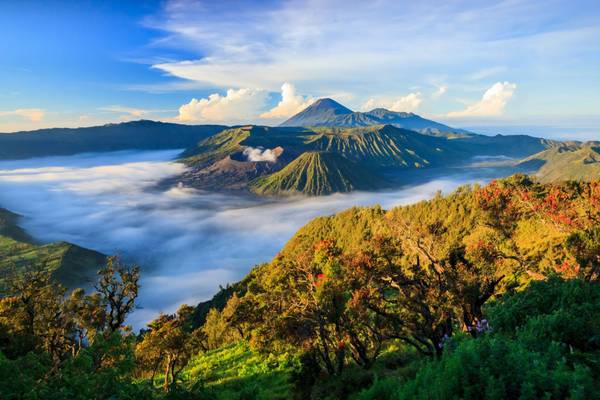 Bromo Vulkan auf Java