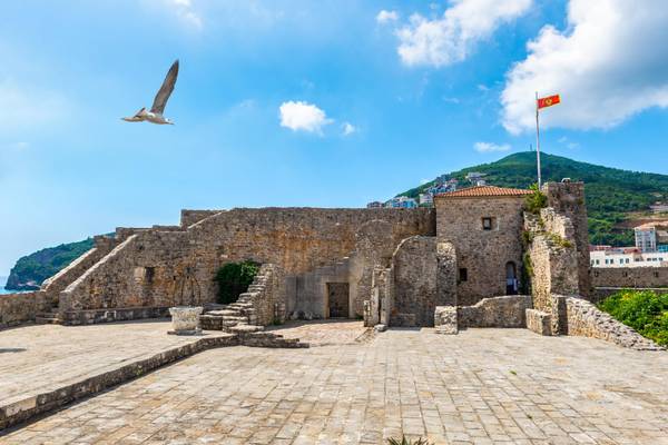 Rundreise Albanien-Montenegro-Budva-Altstadt