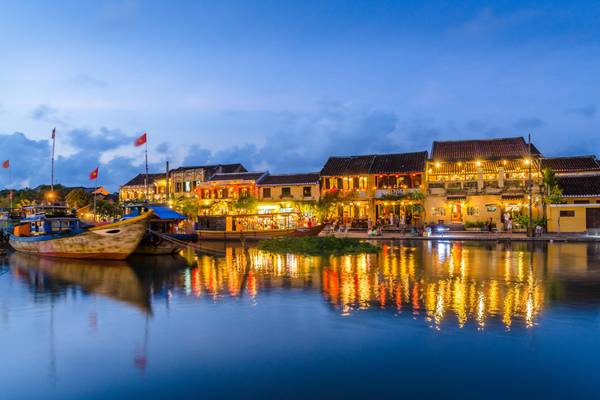 Hoi An im Sonnenuntergang