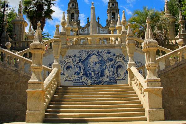Portugal, Lamego, Freitreppe