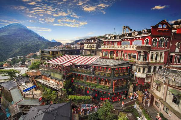 Taiwan, Blick auf Jiufen