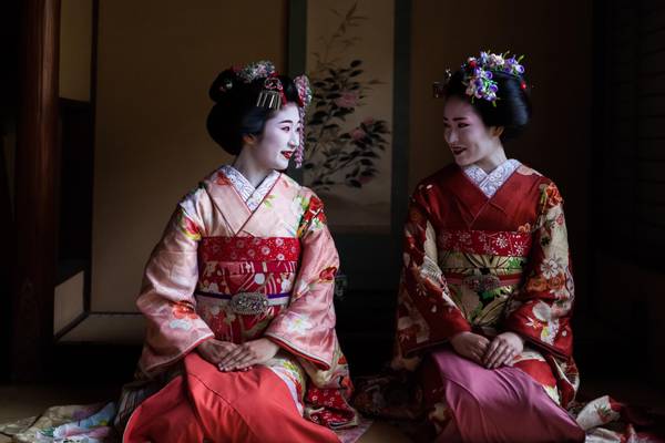Japanischer Abend mit _Maiko-Geishas