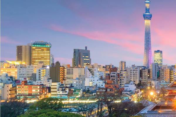 Skyline von Tokio
