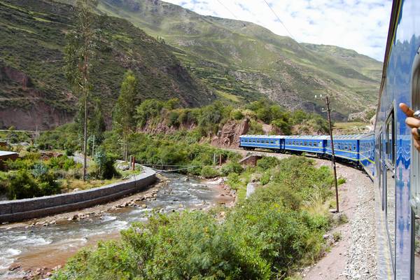 Aguas Calientes Zugfahrt