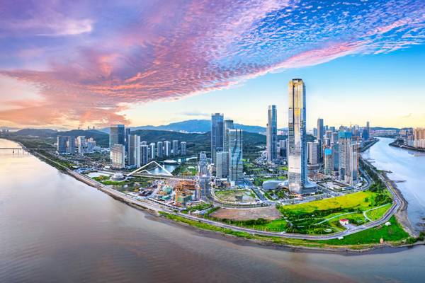 China, Zhuhai Skyline