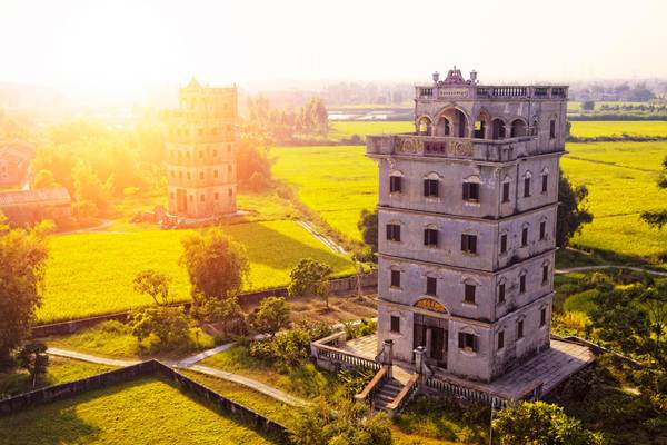 China, Kaiping, Diaolou