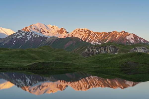 Berglandschaft in Kirgisistan