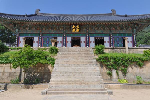 Südkorea, Haeinsa-Tempel Daeungjeon Hall