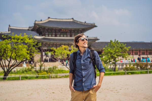 Seoul, Gyeongbokgung Palast