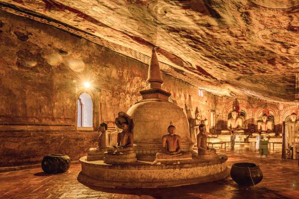 Sri Lanka, Goldener Tempel von Dambulla