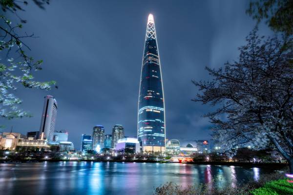 Südkorea, Seoul Skyscraper