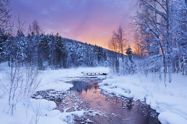 Finnland, Levi, Winterlandschaft