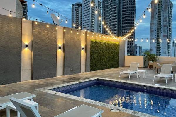 Panama, Panama City, Victoria Hotel & Suites, Pool