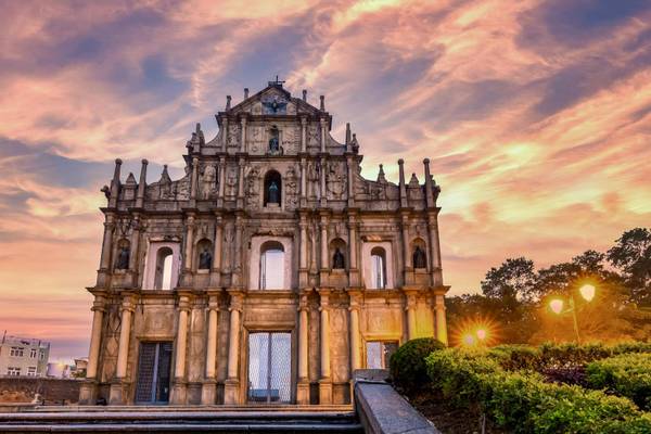 China, Macau, St. Pauls Kathedrale