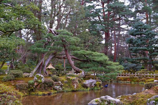 Kanazawa, Kenrokuen Wandelgarten