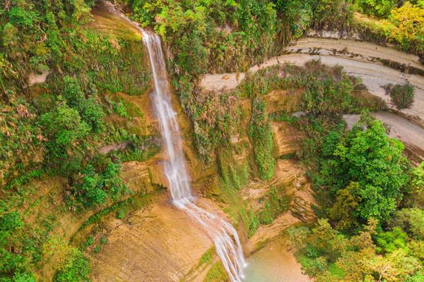 Philippinen, Bohol, Can-umantad Wasserfall