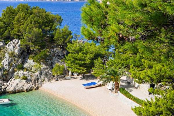 Badebucht an der Riviera von Makarska