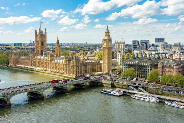 GB, Blick auf London