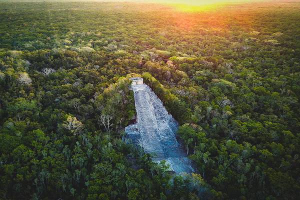 Mexiko, Coba, Ruine