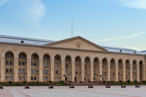 Aserbaidschan, Gandscha, Rathaus