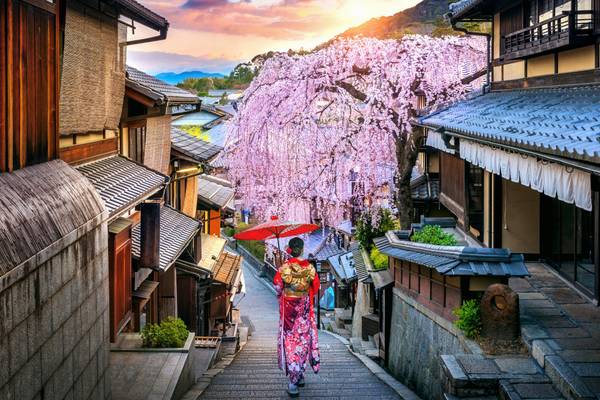 Japan, Kyoto im Frühling