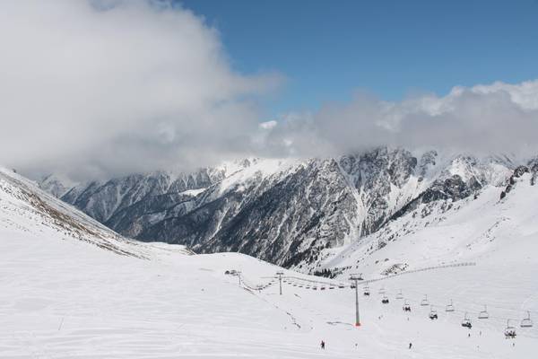 Kasachstan, Shymbulak Mountain Resort