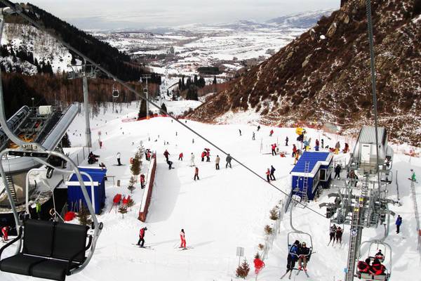 Kasachstan, Ak-Bulak Ski-Resort