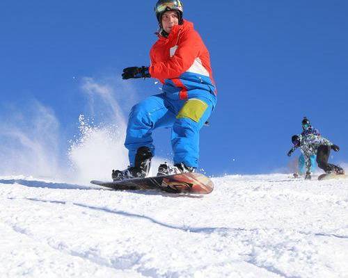 Kasachstan, Oi-Qaragi Ski-Resort, Snowboard