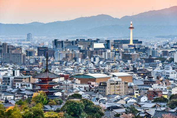 Stadtansicht Kyoto