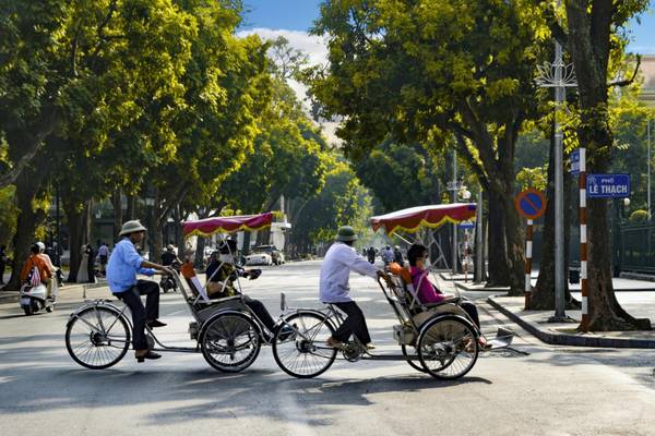 Hanoi Rikscha-Fahrt
