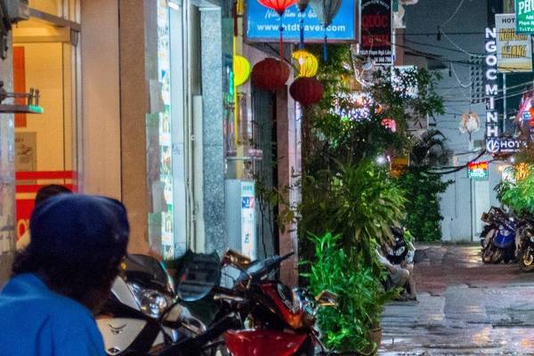Straße in Ho Chi Minh Stadt