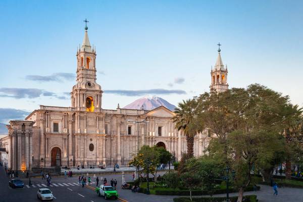 Peru, Arequipa, Kathedrale