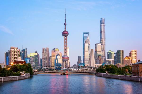 Skyline von Shanghai