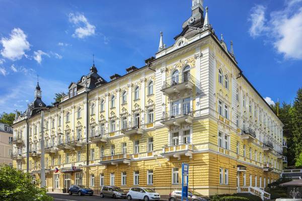 Tschechien, Kurhotel Reitenberger Außenansicht