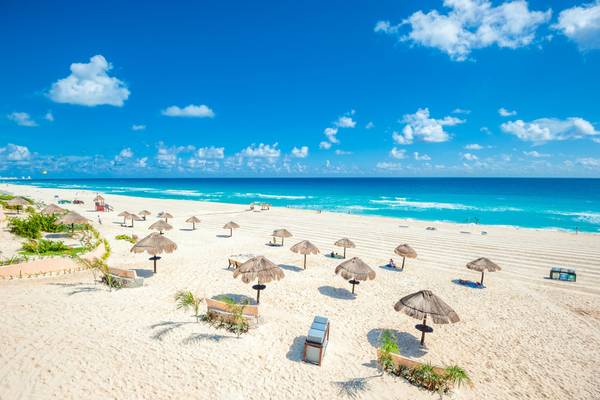 Mexiko, Cancun, Strand