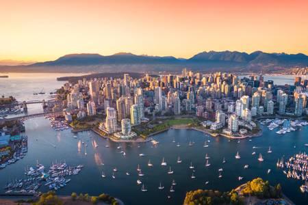 Kanada, Vancouver, Skyline